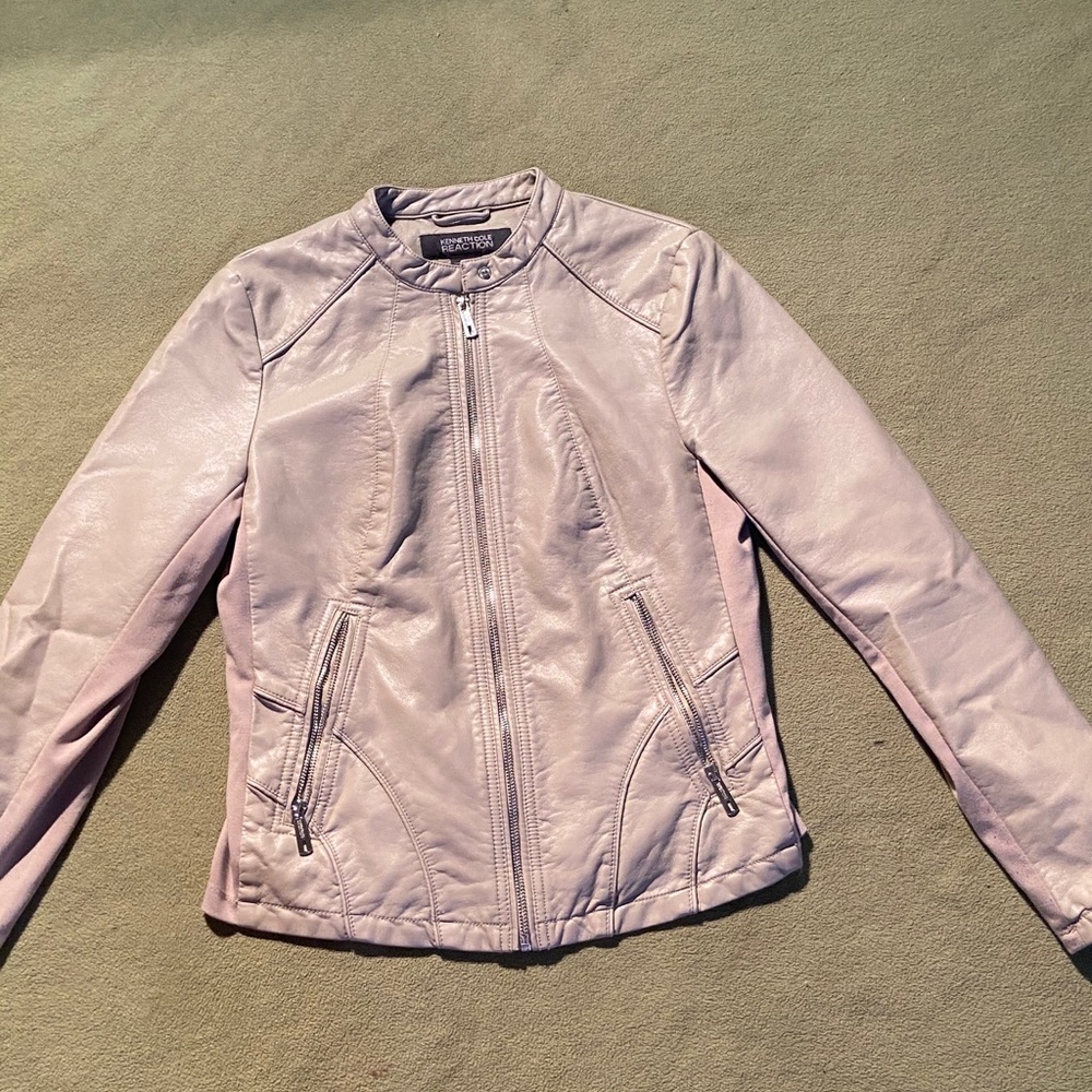 leather kenneth cole jacket